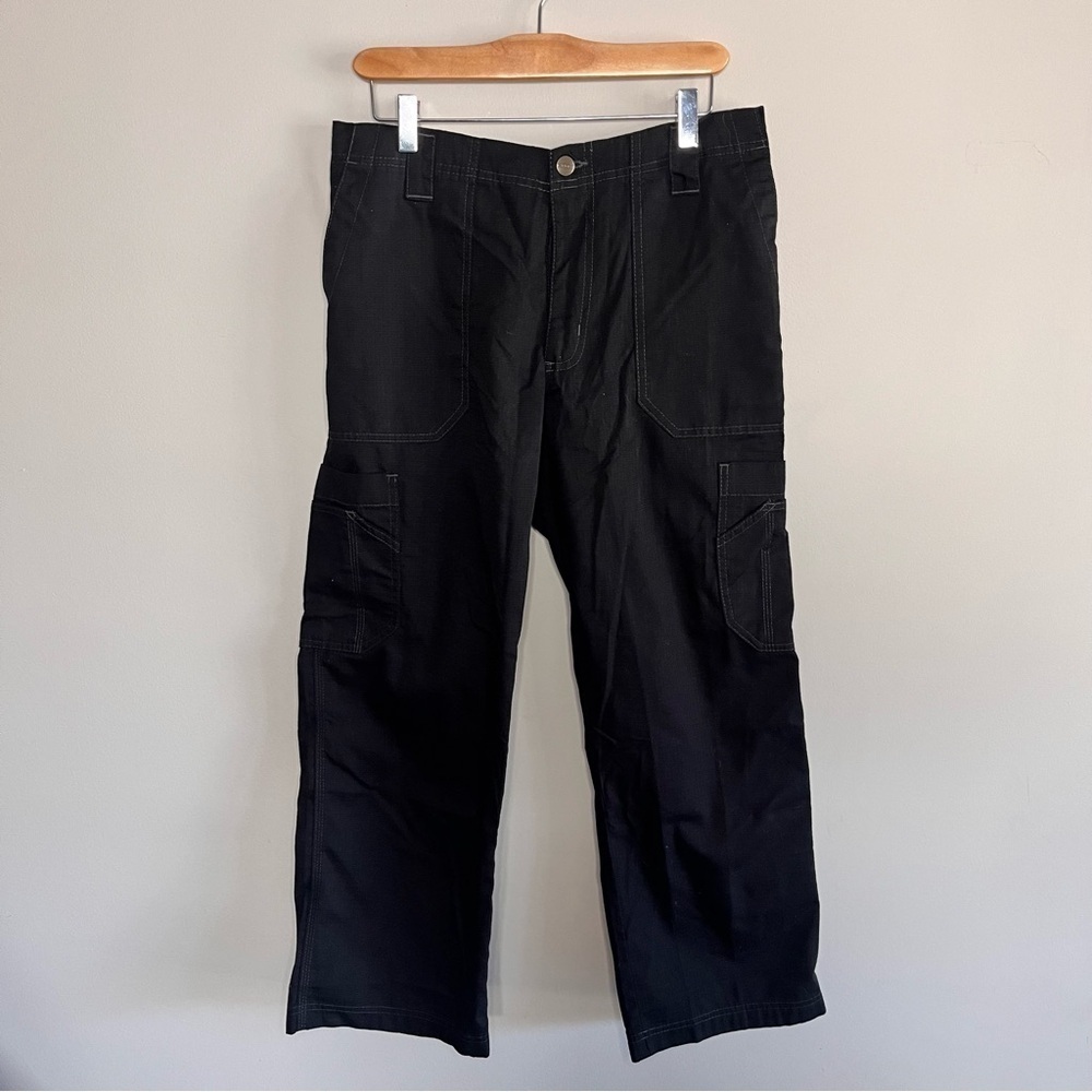 Carhartt Mens Ripstop Men's Multi-Cargo Scrub Pant Small Short - Picture 2 of 10